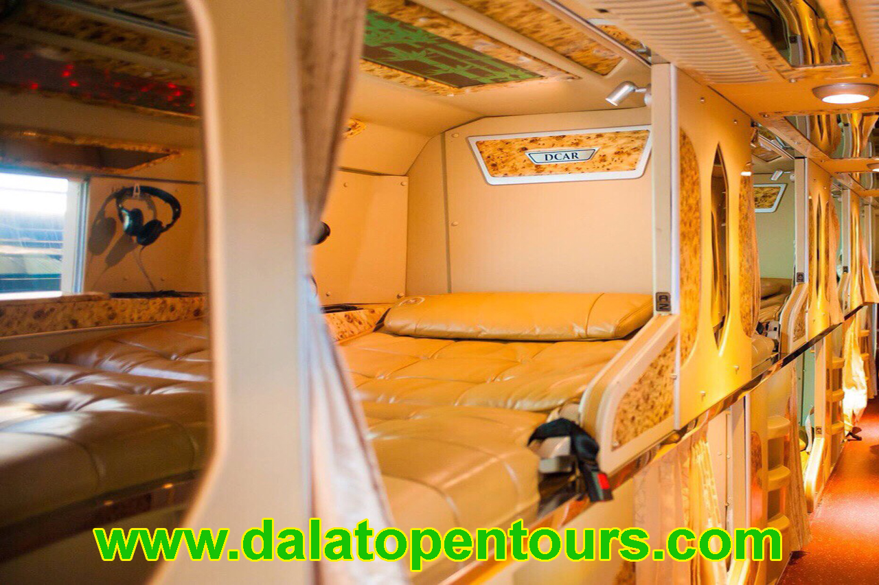 Dalat to Ho Chi Minh City Private Cabin Sleeper Coach